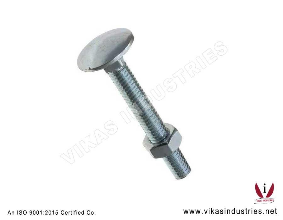 Carriage Bolt Chain Link Fence Fittings Parts Accessories Manufacturers Exporters in India Punjab Ludhiana