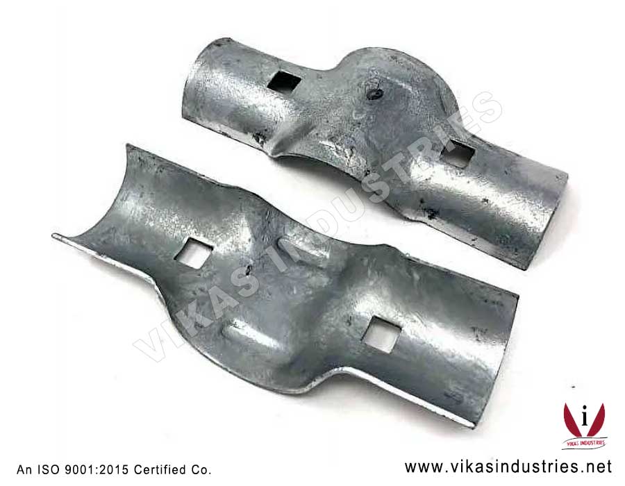 Boulevard Clamp Full Chain Link Fence Fittings Parts Accessories Manufacturers Exporters in India Punjab Ludhiana