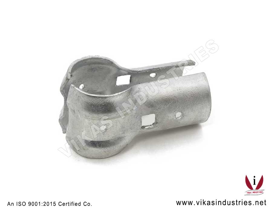 End Rail Clamps Chain Link Fence Fittings Parts Accessories Manufacturers Exporters in India Punjab Ludhiana