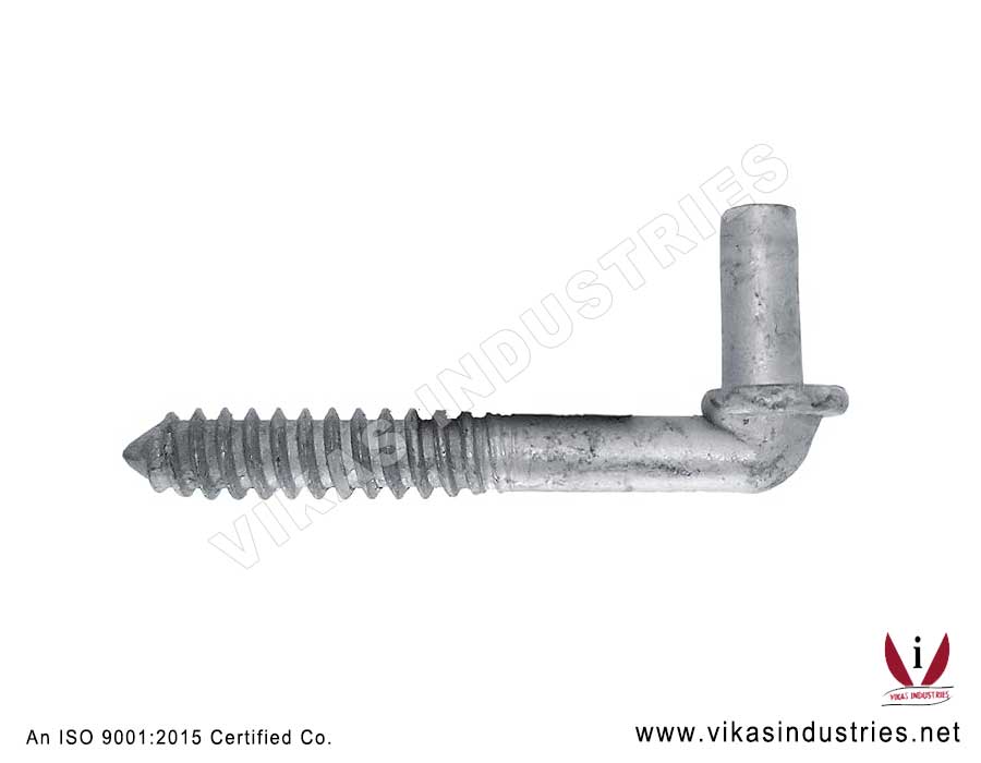 Lag Screw Hinge Chain Link Fence Fittings Parts Accessories Manufacturers Exporters in India Punjab Ludhiana