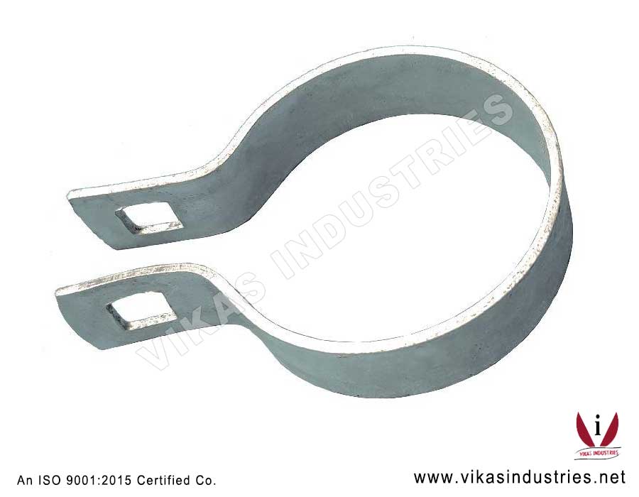 Bevel Brace Band Chain Link Fence Fittings Parts Accessories Manufacturers Exporters in India Punjab Ludhiana