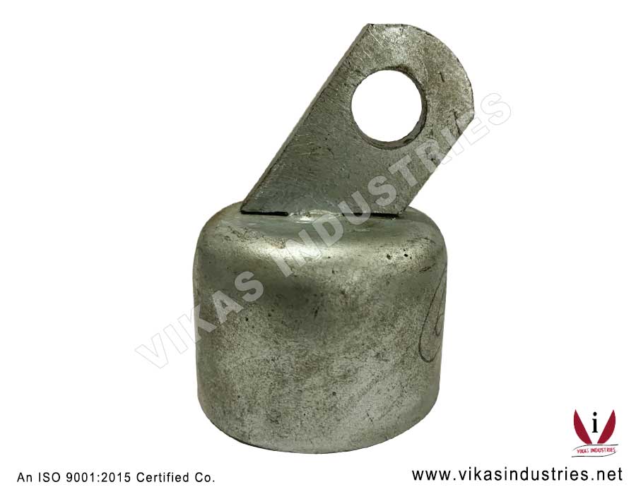 Rail End Straight Chain Link Fence Fittings Parts Accessories Manufacturers Exporters in India Punjab Ludhiana