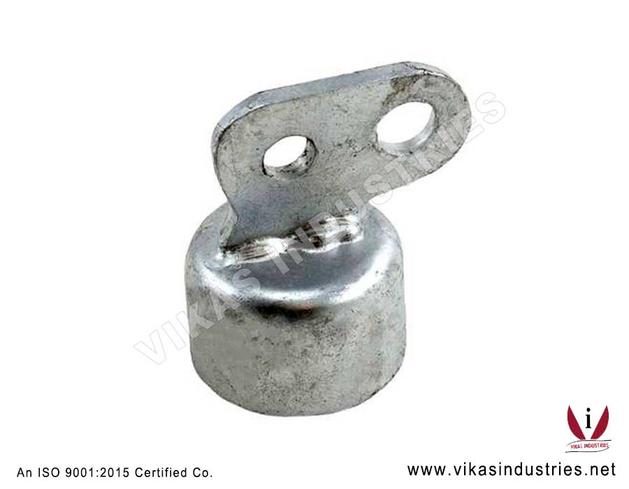 Rail End Connector Chain Link Fence Fittings Parts Accessories Manufacturers Exporters in India Punjab Ludhiana