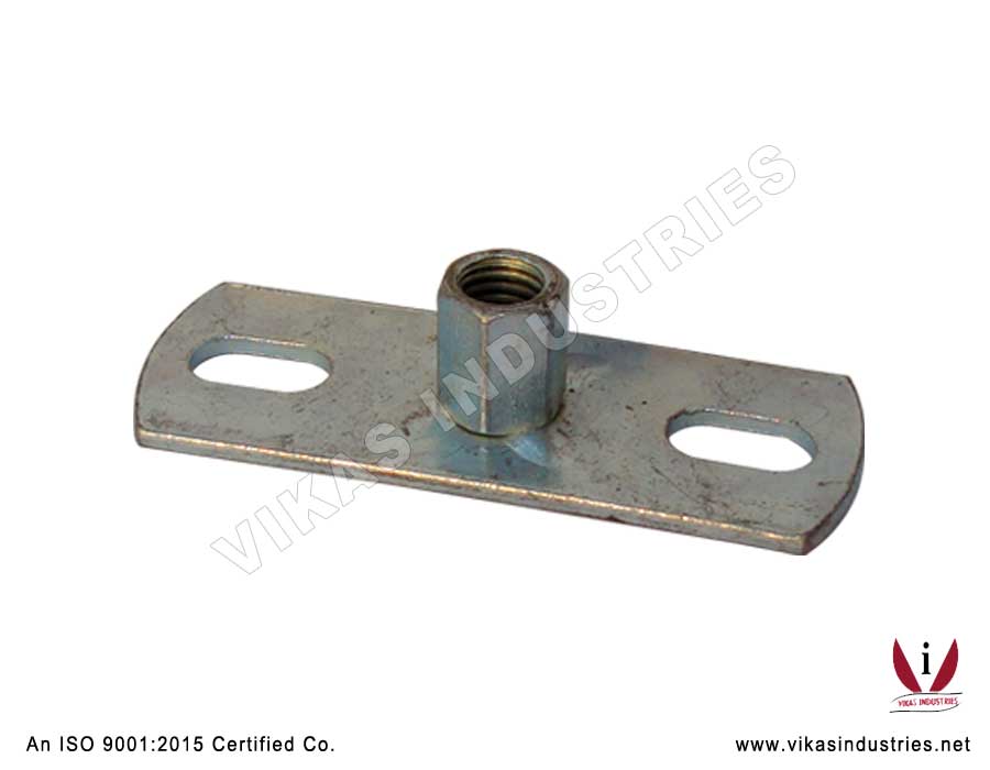 Back Bossed Plate Channel Accessories Fittings Manufacturers Exporters in India Punjab Ludhiana