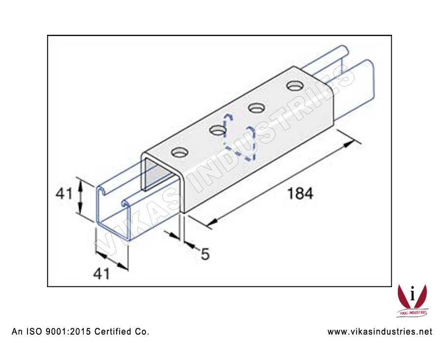 External Channel Coupler Channel Brackets Manufacturers Exporters in India Punjab Ludhiana