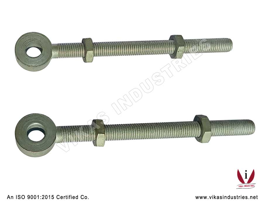 Eye Bolts with Hex Nuts Field Gate Hardware Parts Manufacturers Exporters in India Punjab Ludhiana