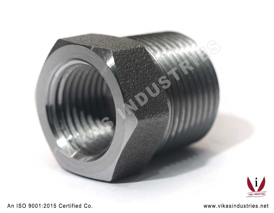 Hex Bush Forged Pneumatic Pipe Fittings Manufacturers Exporters in India Punjab Ludhiana