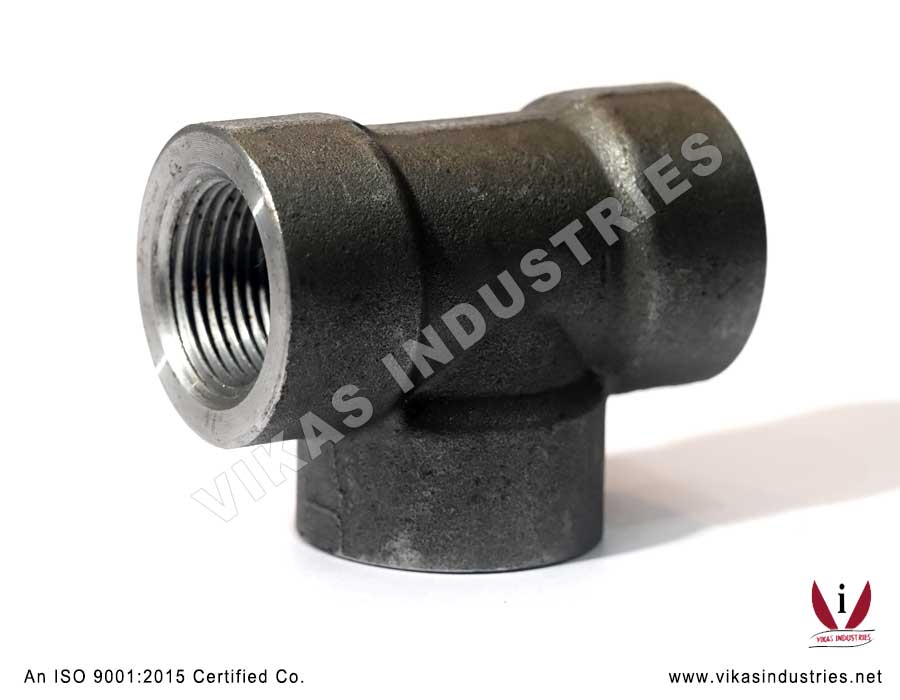 Tee Forged Pneumatic Pipe Fittings Manufacturers Exporters in India Punjab Ludhiana