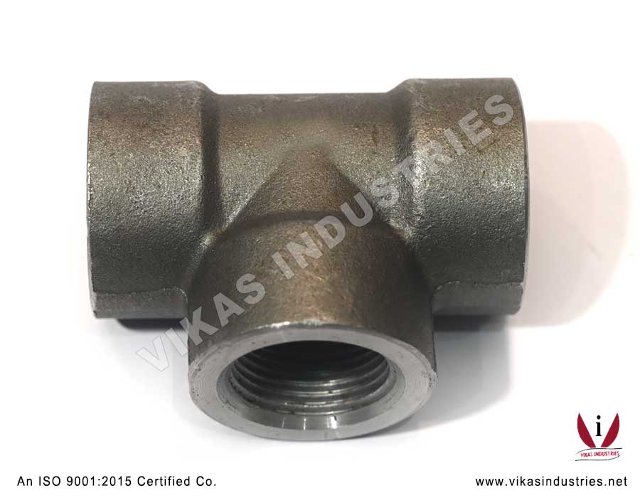 Tee Forged Pneumatic Pipe Fittings Manufacturers Exporters in India Punjab Ludhiana