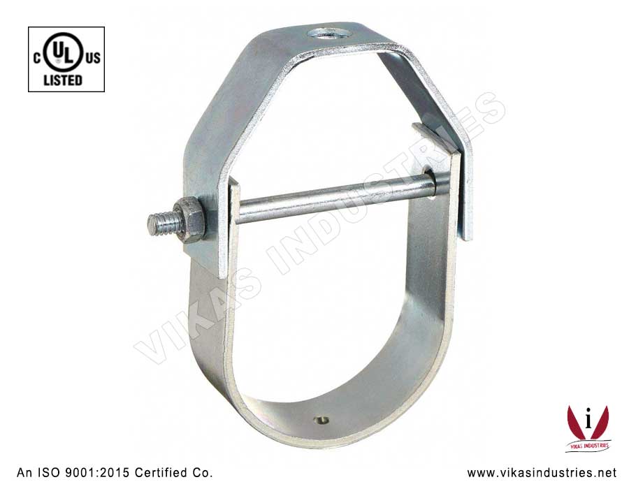 UL Listed - Clevis Hanger Adjustable Hanger Clamps Manufacturers Exporters in India Punjab Ludhiana