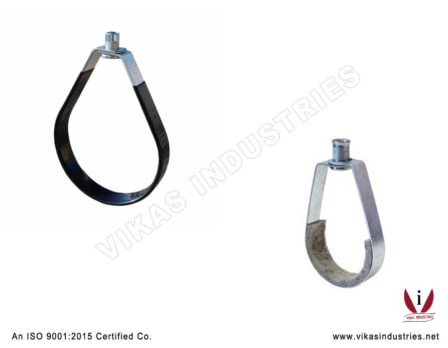 Swivel Ring Hanger with Rubber Lining Hanger Clamps Manufacturers Exporters in India Punjab Ludhiana