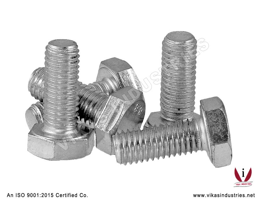 Hex Bolts Hexagon Bolt Manufacturers Exporters in India Punjab Ludhiana