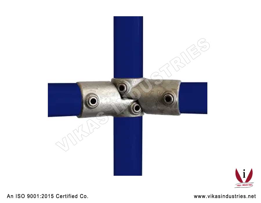 SHORT SWIVEL TEE PAIR -148 Key Pipe Clamp Fittings Manufacturers Exporters in India Punjab Ludhiana