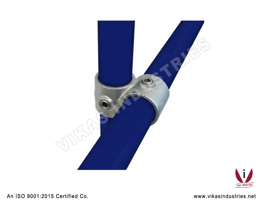 OFFSET 90' CROSSOVER-161 Key Pipe Clamp Fittings Manufacturers Exporters in India Punjab Ludhiana