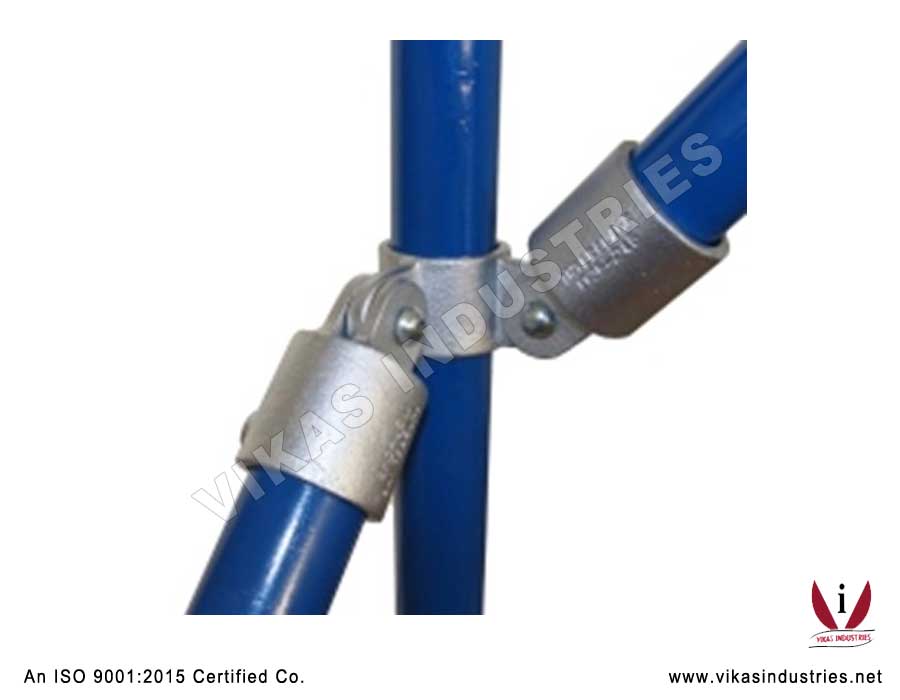 CORNER SWIVEL SOCKET-168 Key Pipe Clamp Fittings Manufacturers Exporters in India Punjab Ludhiana