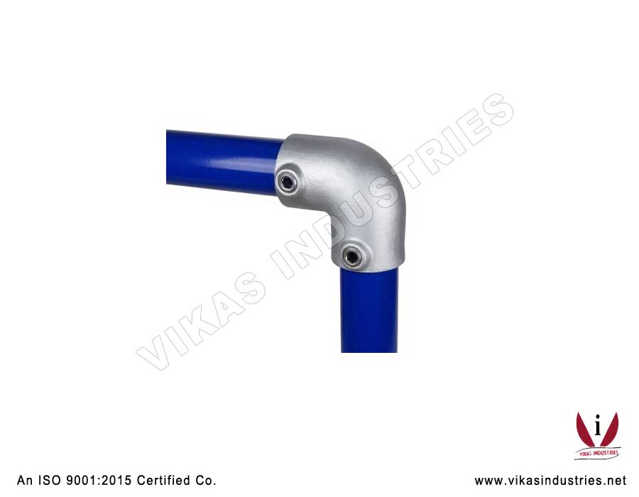 TWO WAY ELBOW 90' PIPE KLAMPS-125 Key Pipe Clamp Fittings Manufacturers Exporters in India Punjab Ludhiana