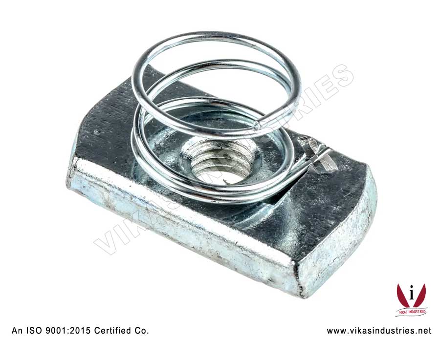 Spring Channel Nuts Channel Fittings Manufacturers Exporters in India Punjab Ludhiana