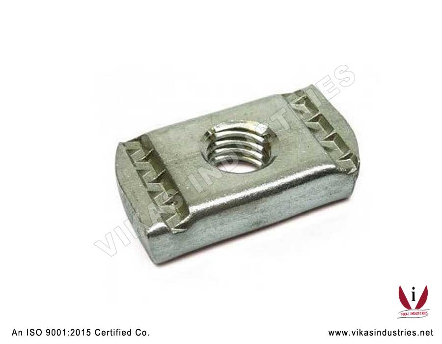 Spring Channel Nuts Plain Channel Fittings Manufacturers Exporters in India Punjab Ludhiana