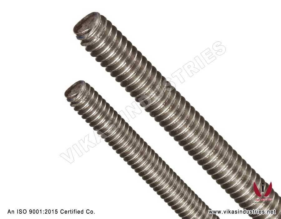 Threaded Rods Black Finish Thread Bars Manufacturers Exporters in India Punjab Ludhiana