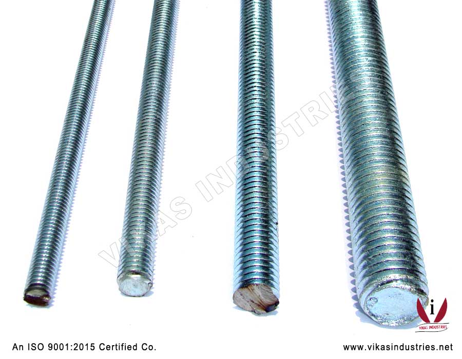 DIN 976 Threaded Rods Thread Bars Manufacturers Exporters in India Punjab Ludhiana