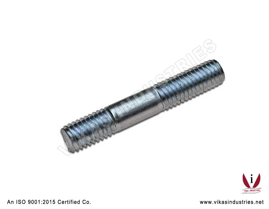 Double End Threaded Studs Manufacturers Exporters in India Punjab Ludhiana