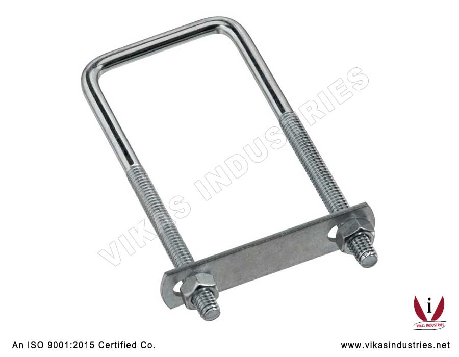 Square U Bolts Manufacturers Exporters in India Punjab Ludhiana